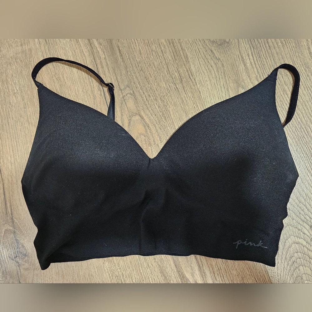PINK Victoria's Secret Black Women's Bralette